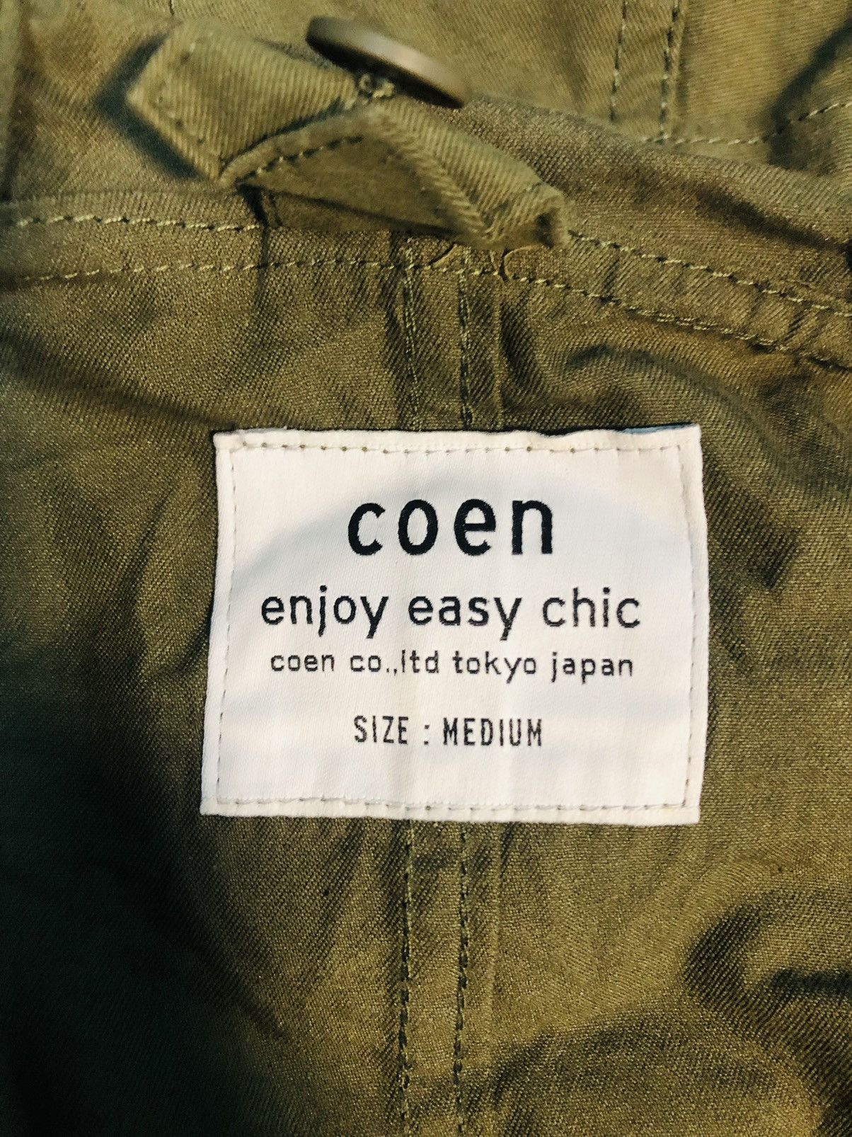 Japanese Brand × Vintage Vintage Coen Jacket (6) Size US L / EU 52-54 / 3 - 11 Thumbnail