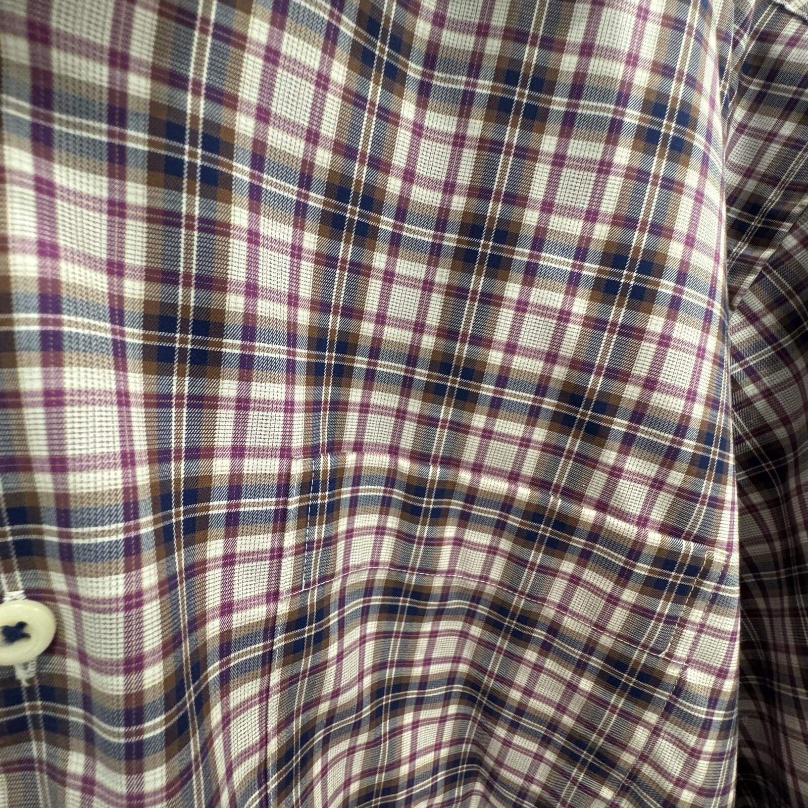 Peter Millar Peter Millar XL Plaid Button-Up Shirt Size US XL / EU 56 / 4 - 3 Thumbnail