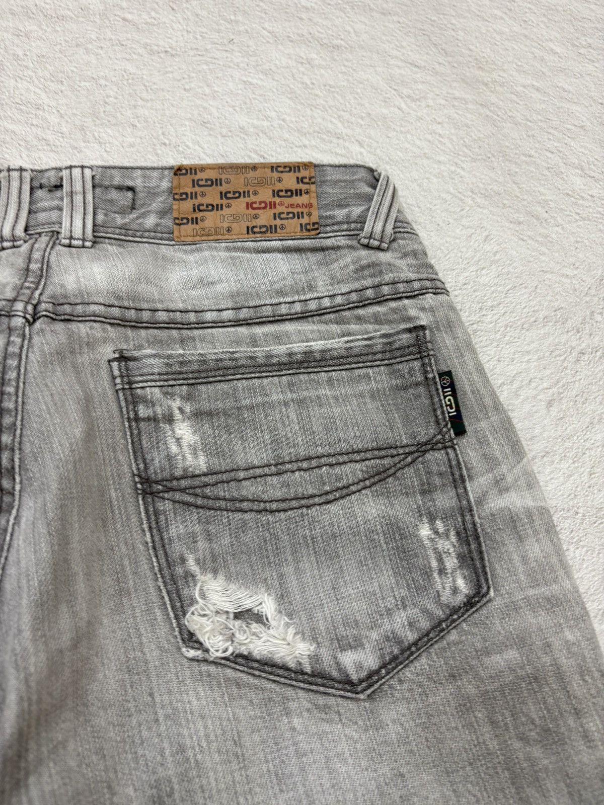 Number (N)ine 2000s Ignii japan skull smokewash Denim y2k style Size US 28 / EU 44 - 9 Thumbnail