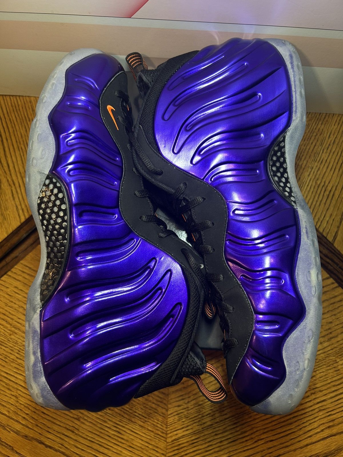 Nike Size 18 - Nike Air Foamposite One Phoenix Suns 2013 Sample Size US 15 / EU 48 - 1 Thumbnail