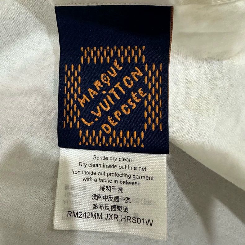 Louis Vuitton Louis Vuitton SS24 Single-breasted Applique Long Sleeve Shi Size US XS / EU 42 / 0 - 6 Thumbnail