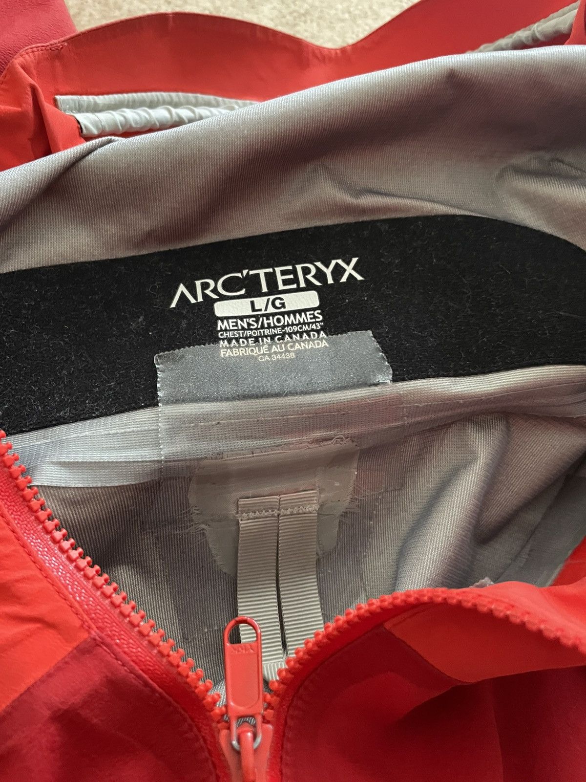 Arc'teryx Arc’teryx Alpha Comp Jacket Reflective Logo Size US L / EU 52-54 / 3 - 10 Thumbnail