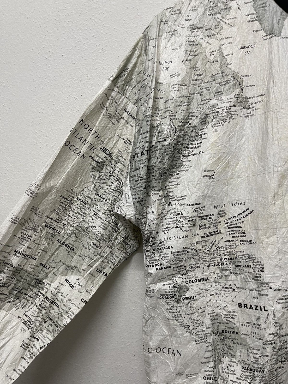 Other 90s KURT COBAIN STYLE MAPS JACKET BY LESLIE JORDAN Size US S / EU 44-46 / 1 - 5 Thumbnail