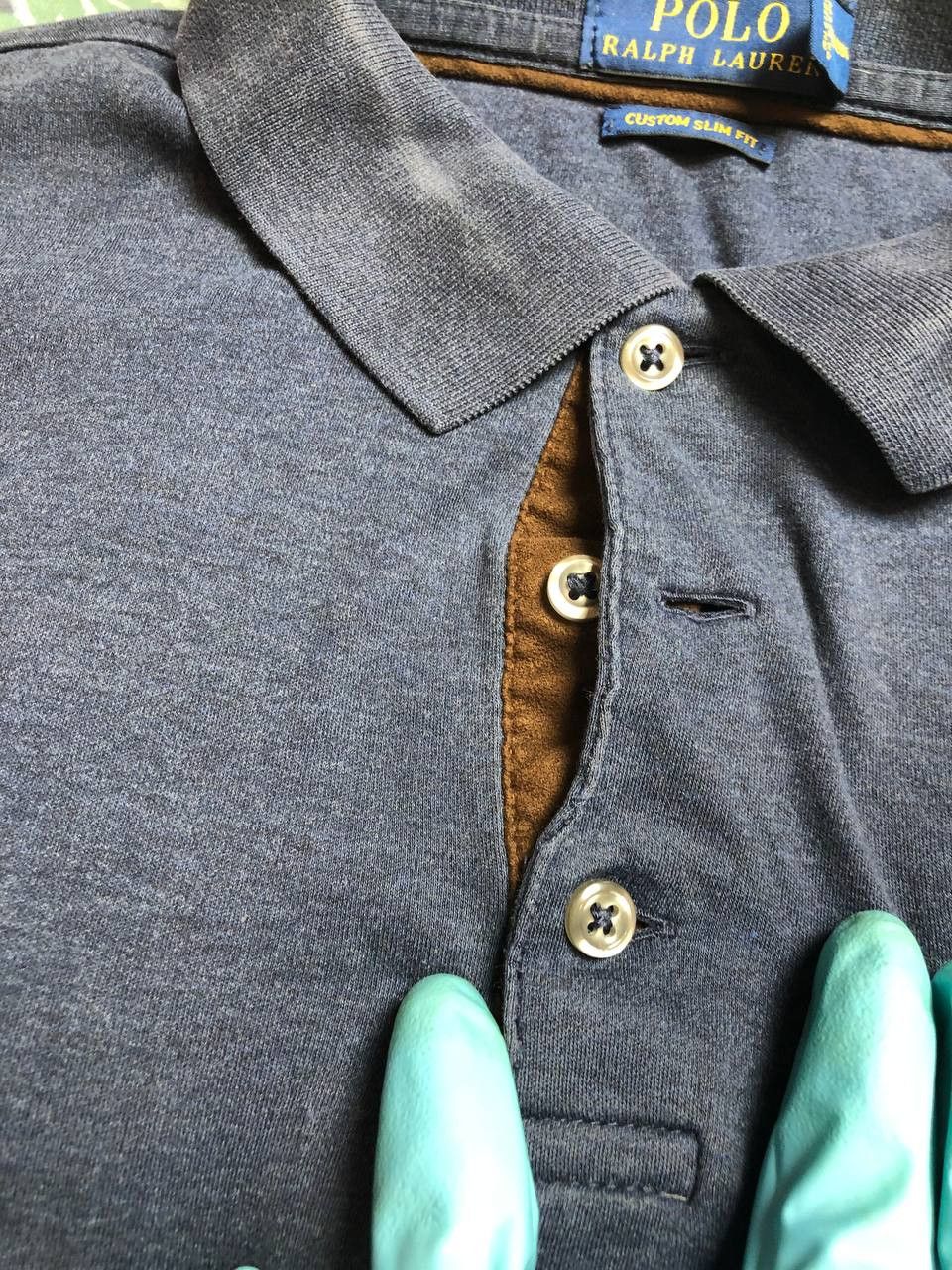 Polo Ralph Lauren Vintage Polo Ralph Lauren Custom Slim Fit Long Sleeve Size L Size US L / EU 52-54 / 3 - 9 Thumbnail