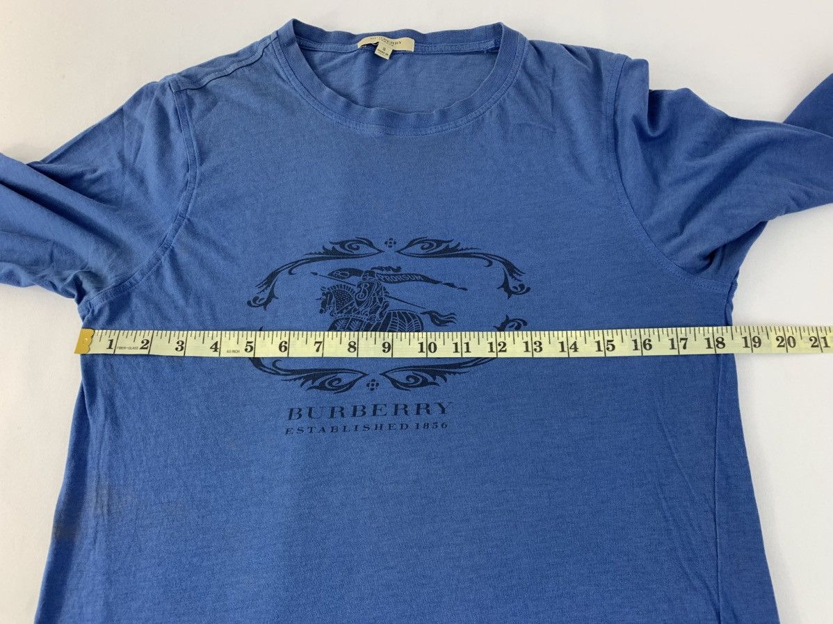 Burberry Burberry London Big Logo Crewneck Longsleeve printed Tee Size US S / EU 44-46 / 1 - 7 Thumbnail