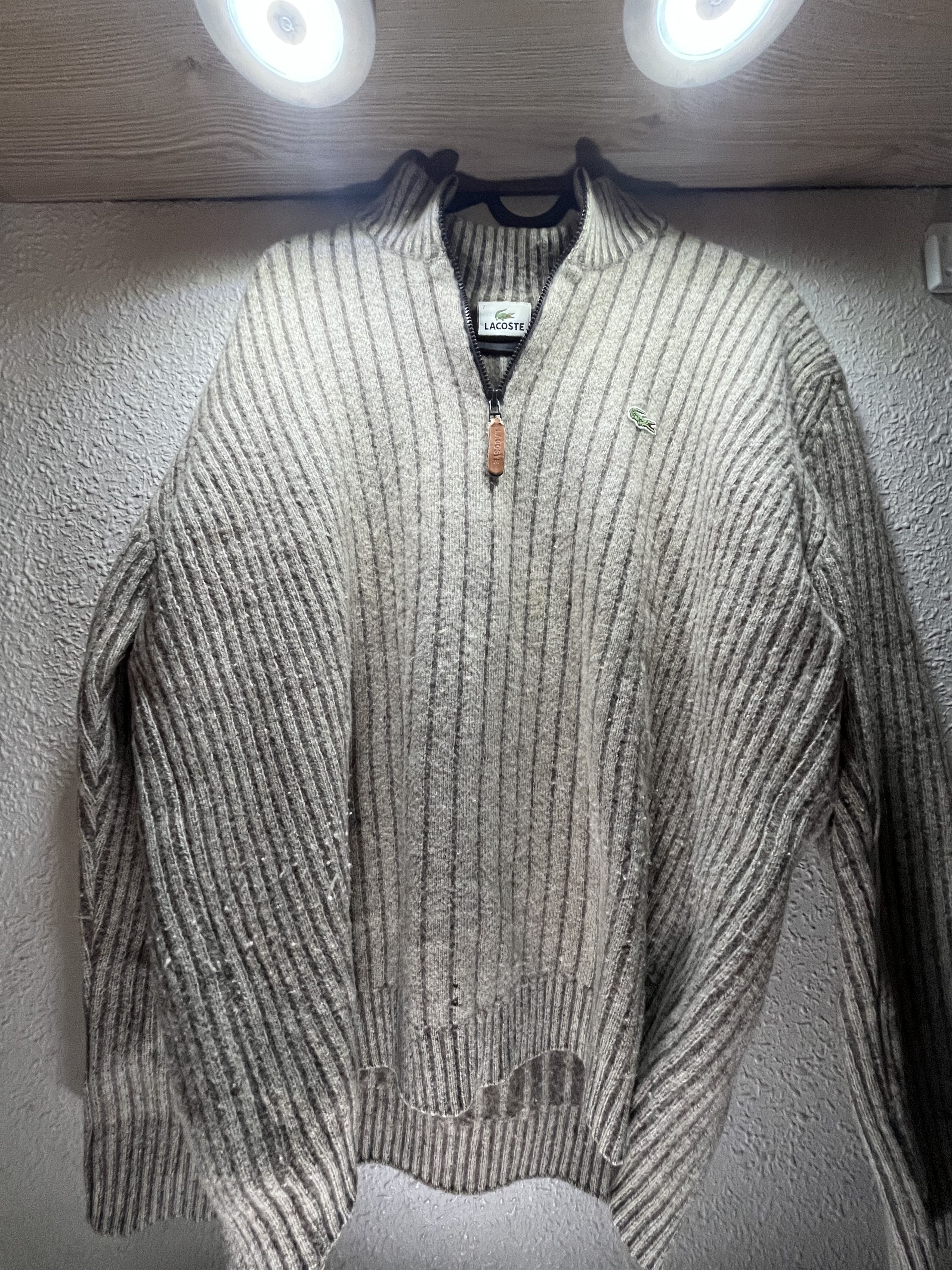Lacoste Lacoste Vintage Sweater Size US L / EU 52-54 / 3 - 2 Thumbnail