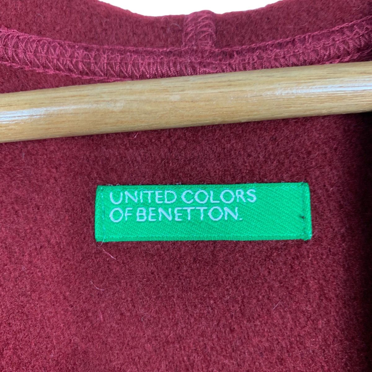 Benetton United Colors of Benetton Oversized Long Coat #2135-C94 Size S / US 4 / IT 40 - 17 Thumbnail