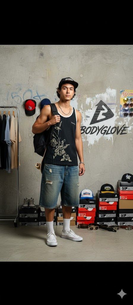 Body Glove e34 Vintage 90’ BODY GLOVE USA singlet hawai style Size US M / EU 48-50 / 2 - 1 Thumbnail