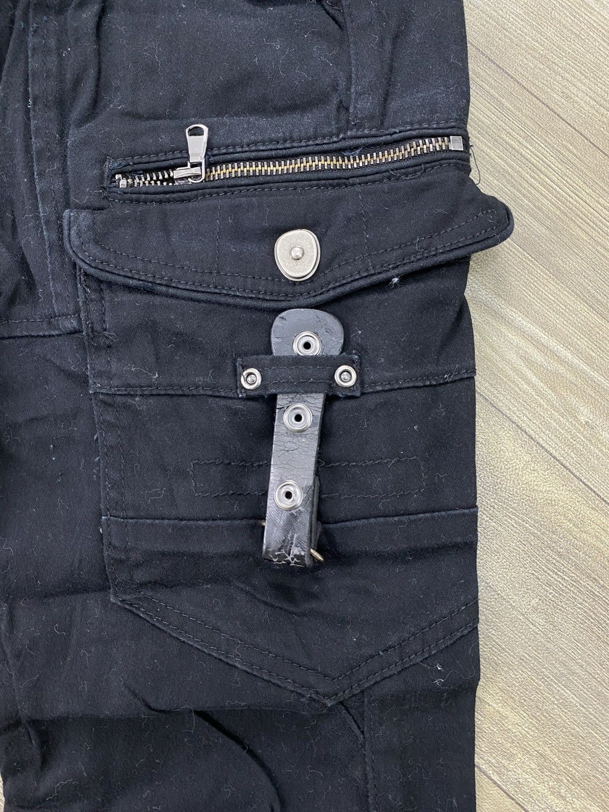 If Six Was Nine 2000s Growth by In The Attic 3D Bondage Punk Lgb Pants Y2K Size US 28 / EU 44 - 7 Thumbnail