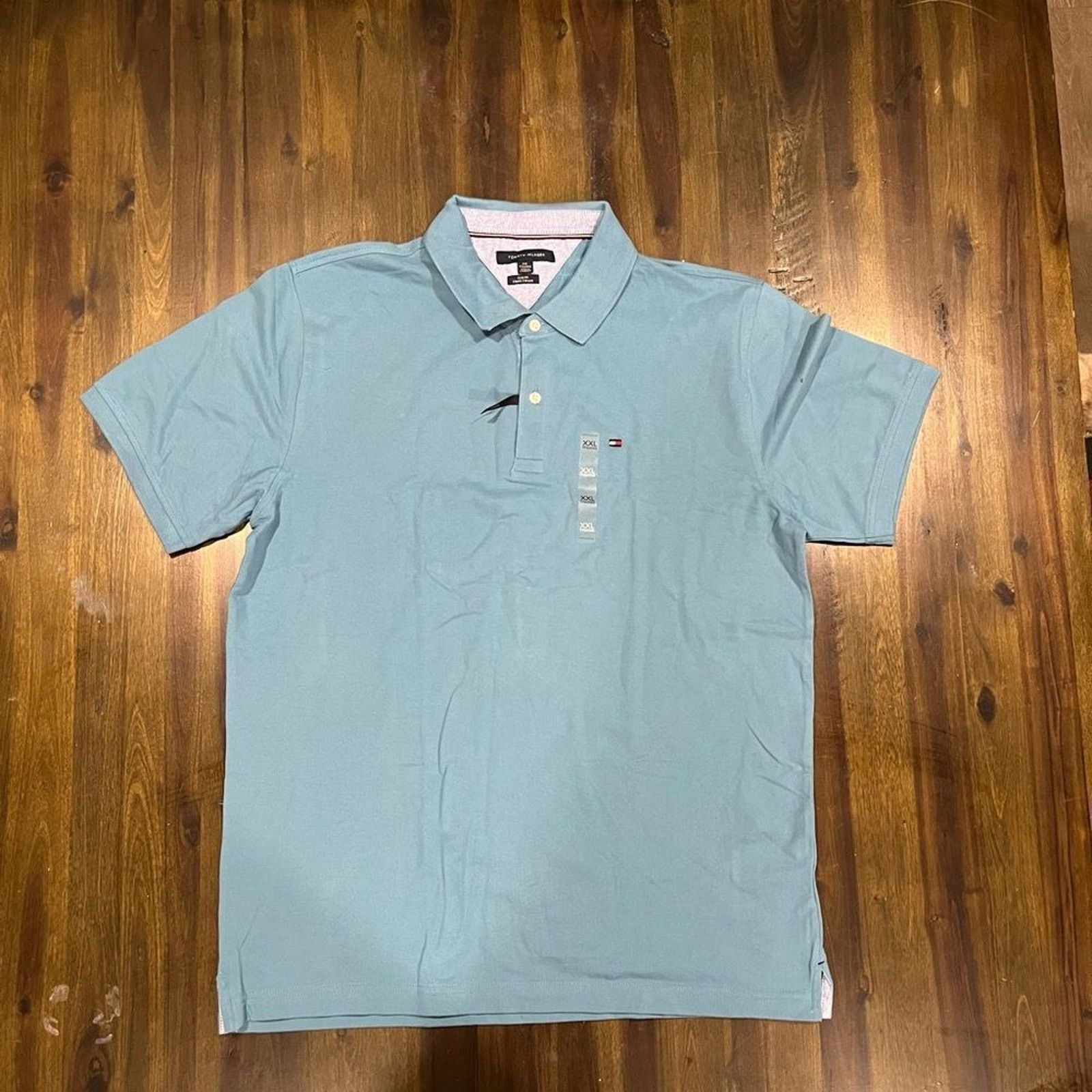 Tommy Hilfiger Tommy Hilfiger Men's Slim Fit Polo Blue SIZE: XXL Size US XXL / EU 58 / 5 - 1 Thumbnail