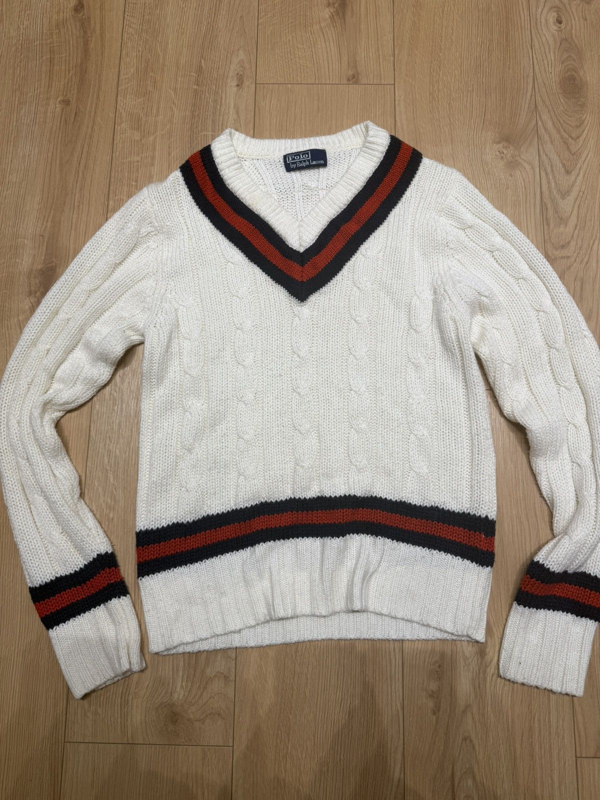 Polo Ralph Lauren Polo Ralph Lauren Vintage Knit Sweater Size US M / EU 48-50 / 2 - 1 Thumbnail