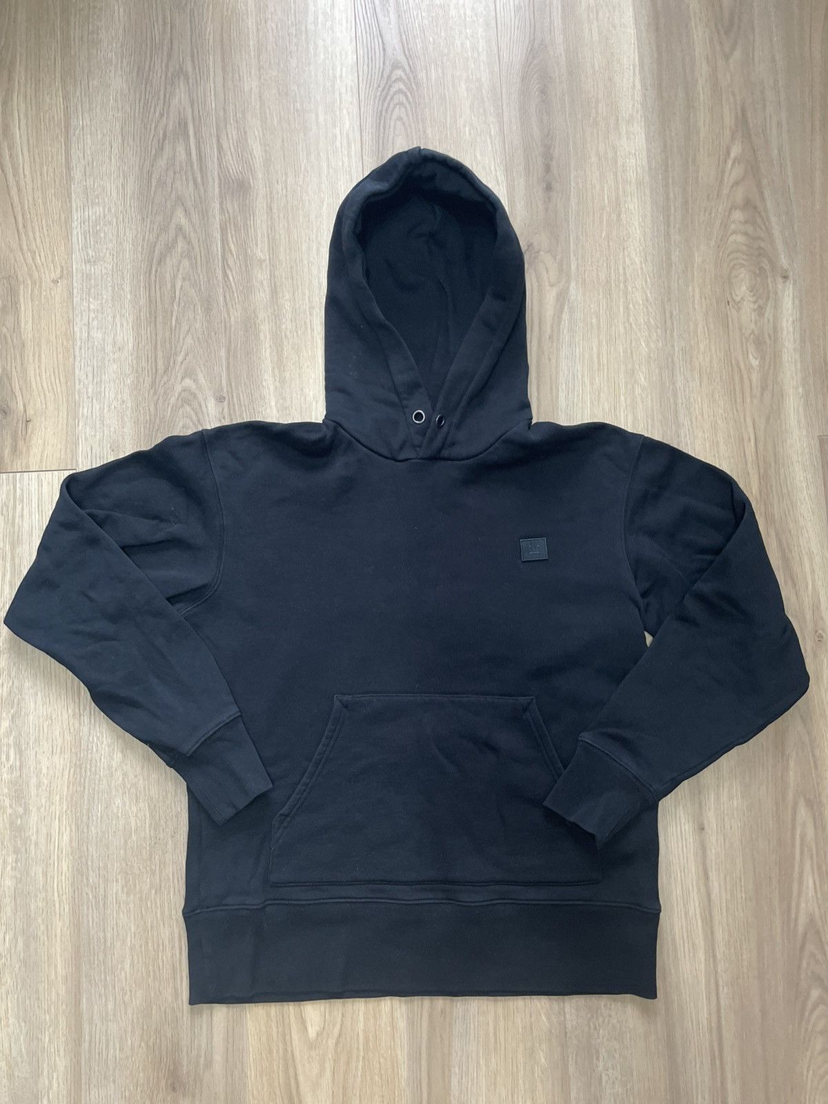 Acne Studios Black hoodie Acne Studios Ferris Face smal logo hype Size US XXS / EU 40 - 2 Thumbnail