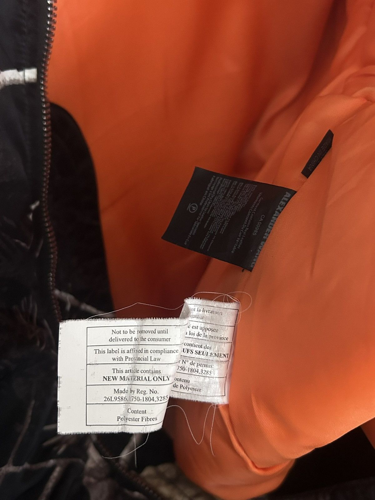Alexander Wang Alexander wang black wood camo bomber jacket size L Size US L / EU 52-54 / 3 - 10 Thumbnail