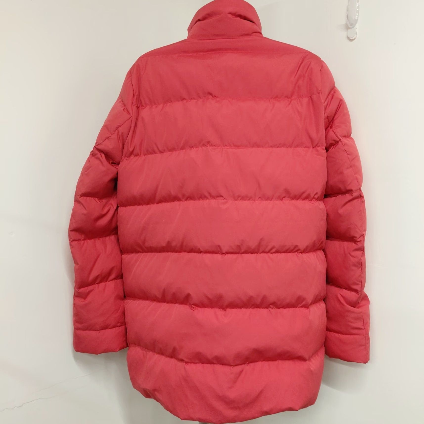 J. Jill J.Jill Down Coat Womens Size S Puffer Salmon Red Zip Pockets Quilted Short Coat Size S / US 4 / IT 40 - 7 Thumbnail