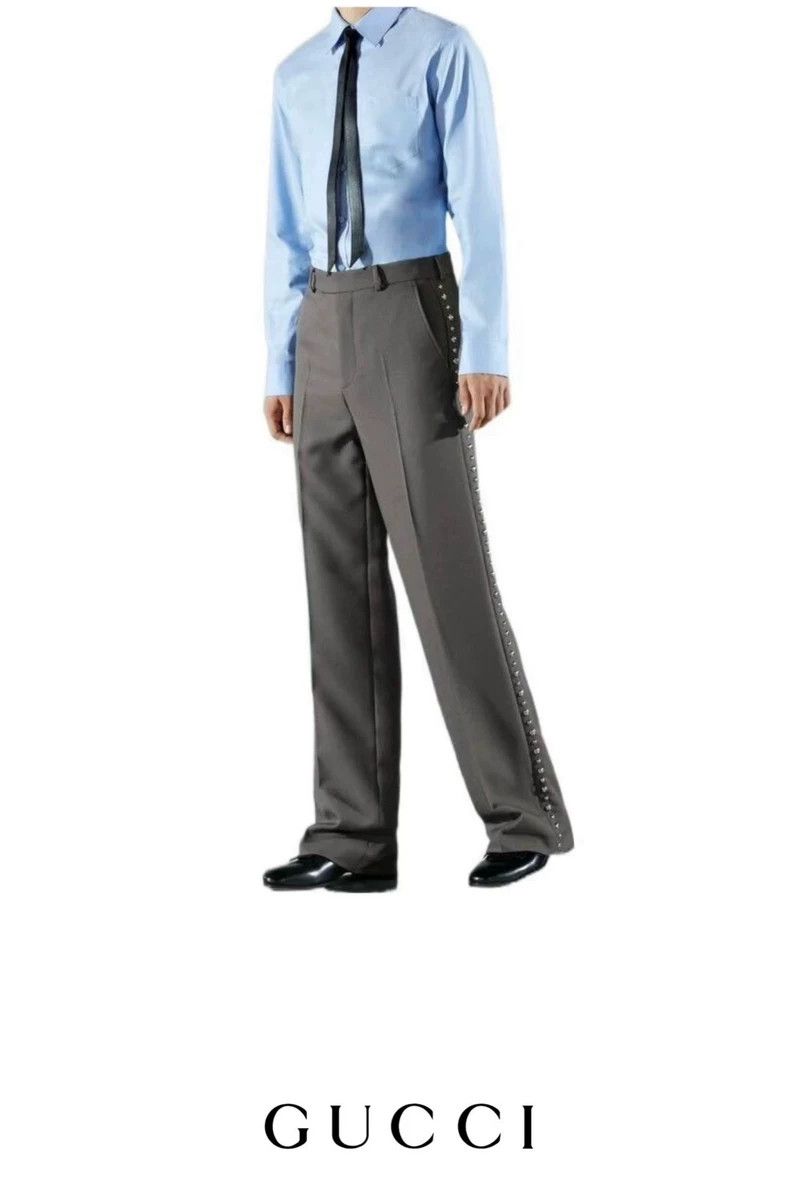Gucci Gucci Fine-cut straight casual pants Size US 30 / EU 46 - 9 Thumbnail