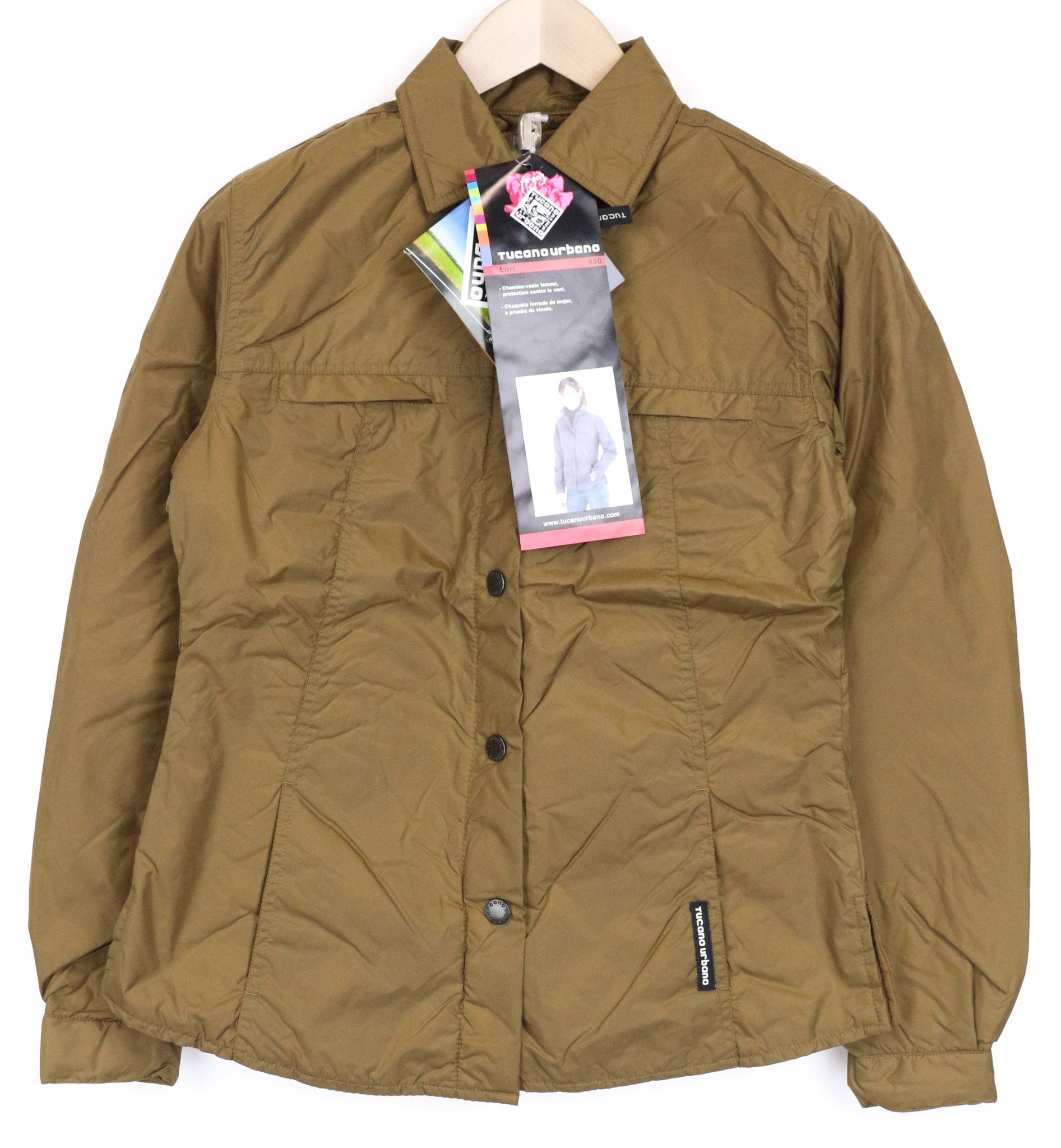 Other LORI S Mid Brown Windproof Motorcycle Jacket 75725 Size S / US 4 / IT 40 - 1 Thumbnail