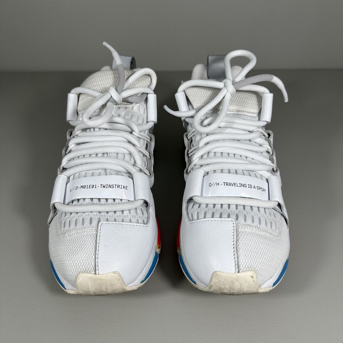 Adidas Adidas x Twinstrike ADV Oyster Holdings White Sneakers Size US 7.5 / EU 40-41 - 4 Thumbnail