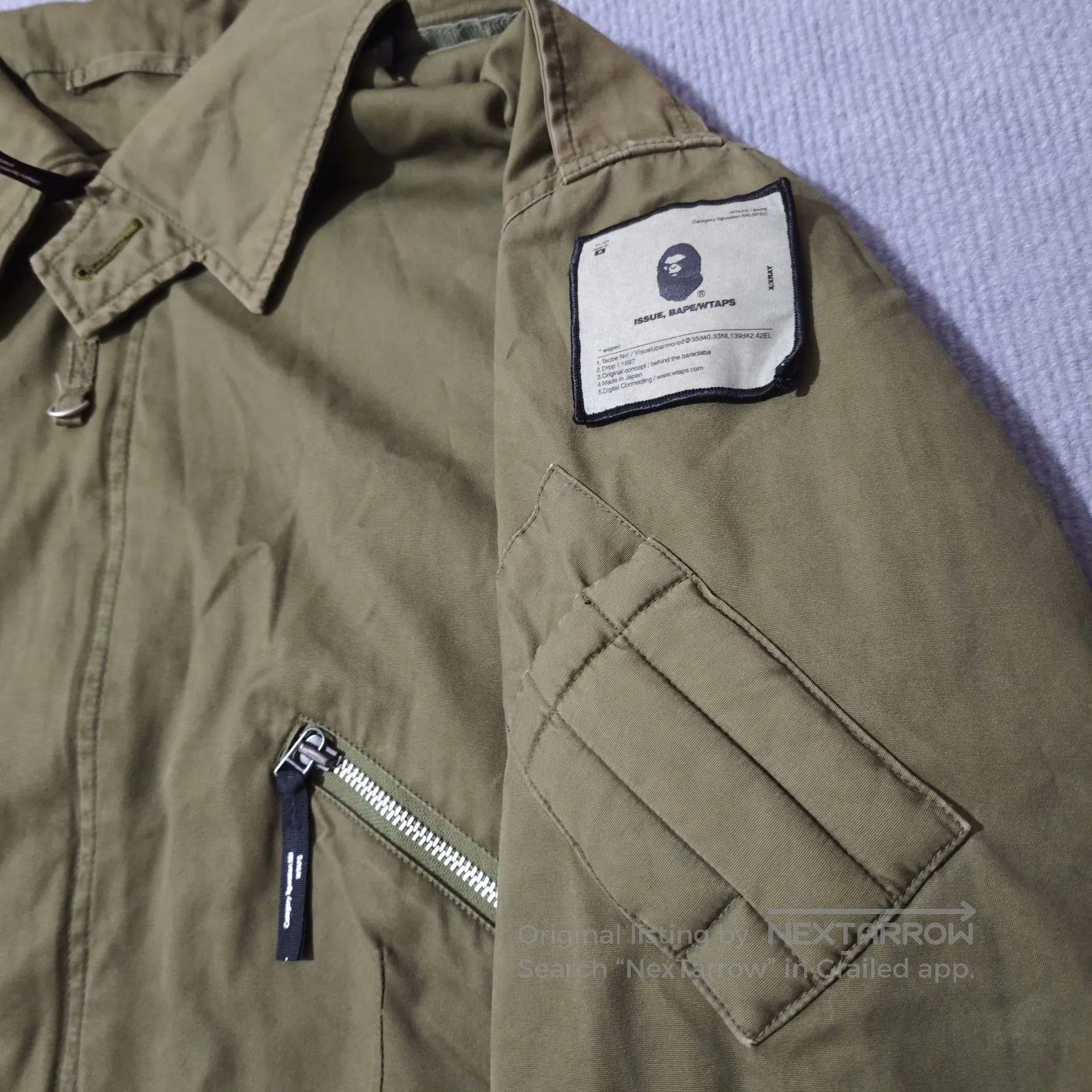 Wtaps Wtaps x Bape 99AW MK3 Military Jacket. Size US XL / EU 56 / 4 - 4 Thumbnail