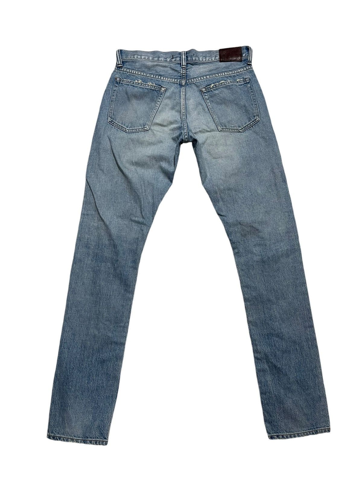 Japanese Brand × Vintage JOHNBULL JAPANESE BRAND DISTRESS SELVEDGE SLIM JEANS Size US 31 - 3 Thumbnail