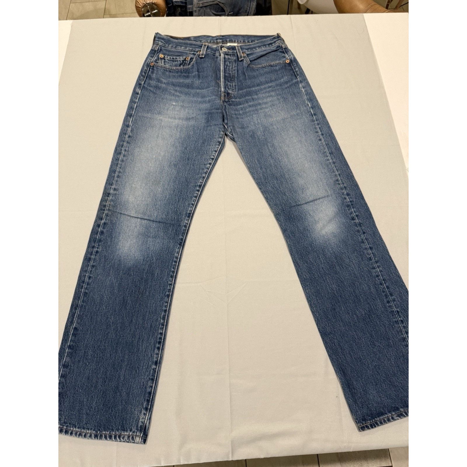 Levi's Vintage Levi's 501 XX Jeans Men's 31x34 Button Fly straight Size US 31 - 4 Thumbnail