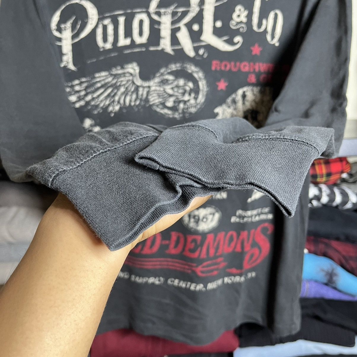 Vintage Polo Ralph Lauren Speed Demons LS Tee – Rare Graphic Size US L / EU 52-54 / 3 - 5 Thumbnail