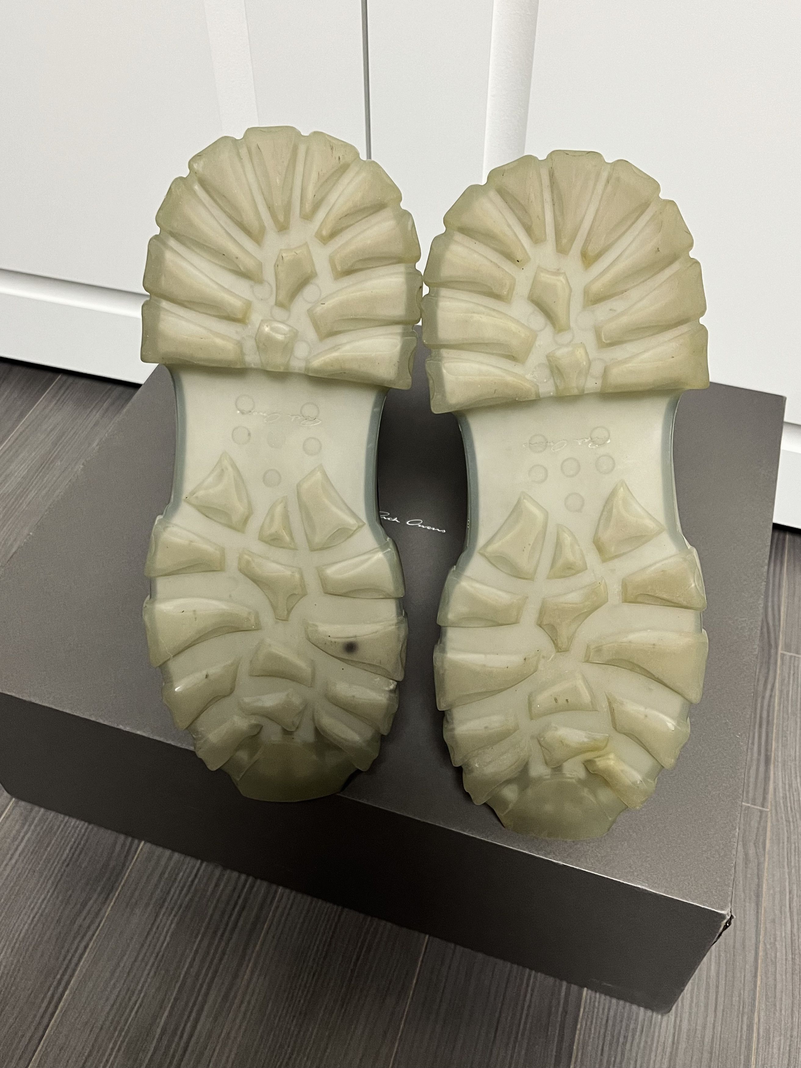 Rick Owens SISYPHUS OFF-THE-RUNWAY TRACTOR BOOTS Size US 6.5 / EU 39-40 - 8 Thumbnail