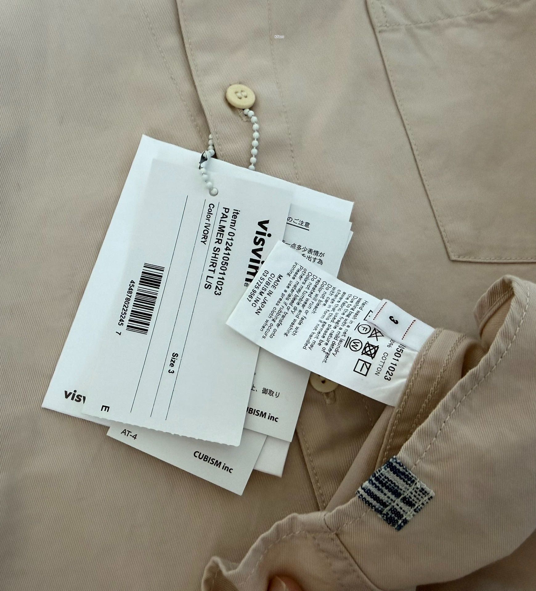 Visvim VISVIM 24SS PALMER SHIRT L/S Size US L / EU 52-54 / 3 - 4 Thumbnail