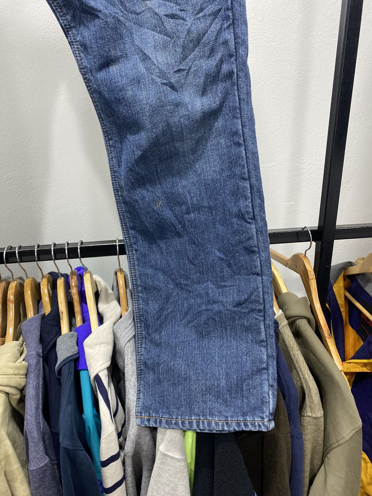 Carhartt × Vintage Vintage Carhartt Paint Splatter Denim 90s Winter Size US 35 - 13 Thumbnail
