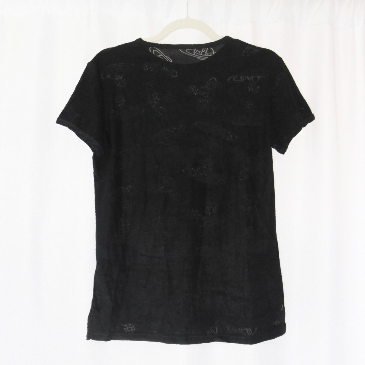 Vivienne Westwood Vivienne Westwood Ocean flocked see through velvet top Size L / US 10 / IT 46 - 3 Thumbnail