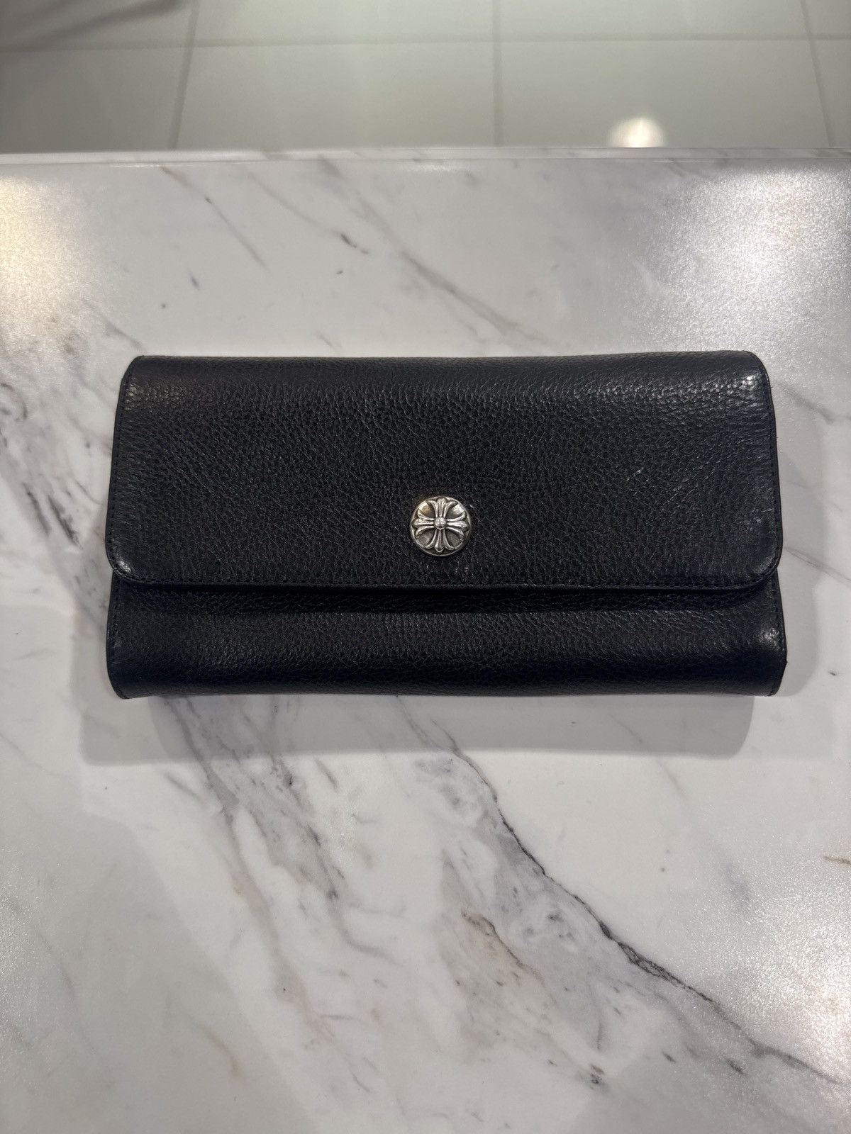 Chrome Hearts Chrome Hearts Judy Black Leather Wallet Size ONE SIZE - 2 Thumbnail