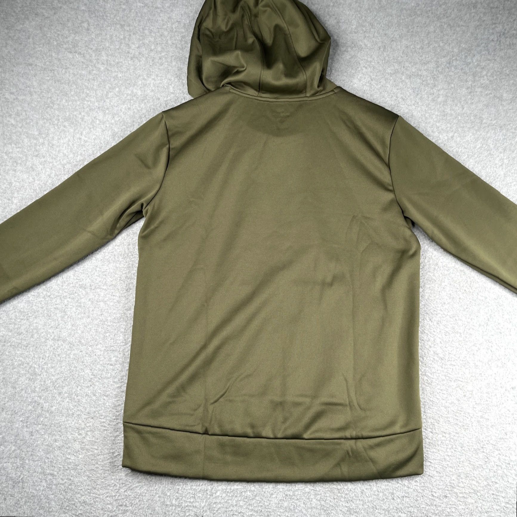 Under Armour Under Armour Hoodie Sweatshirt Womens XS Green Logo Graphic Print Pullover Fleece NWT Size XS / US 0-2 / IT 36-38 - 7 Thumbnail
