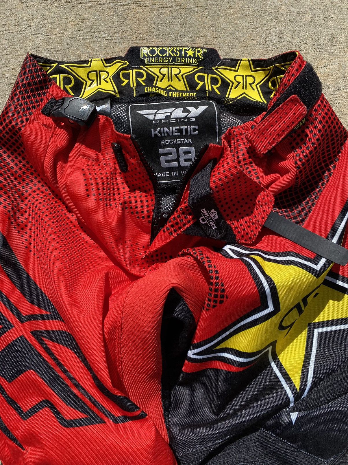 Rockstar Games × Vintage VINTAGE Rockstar Motor-Cross Pants Size US 28 / EU 44 - 2 Thumbnail