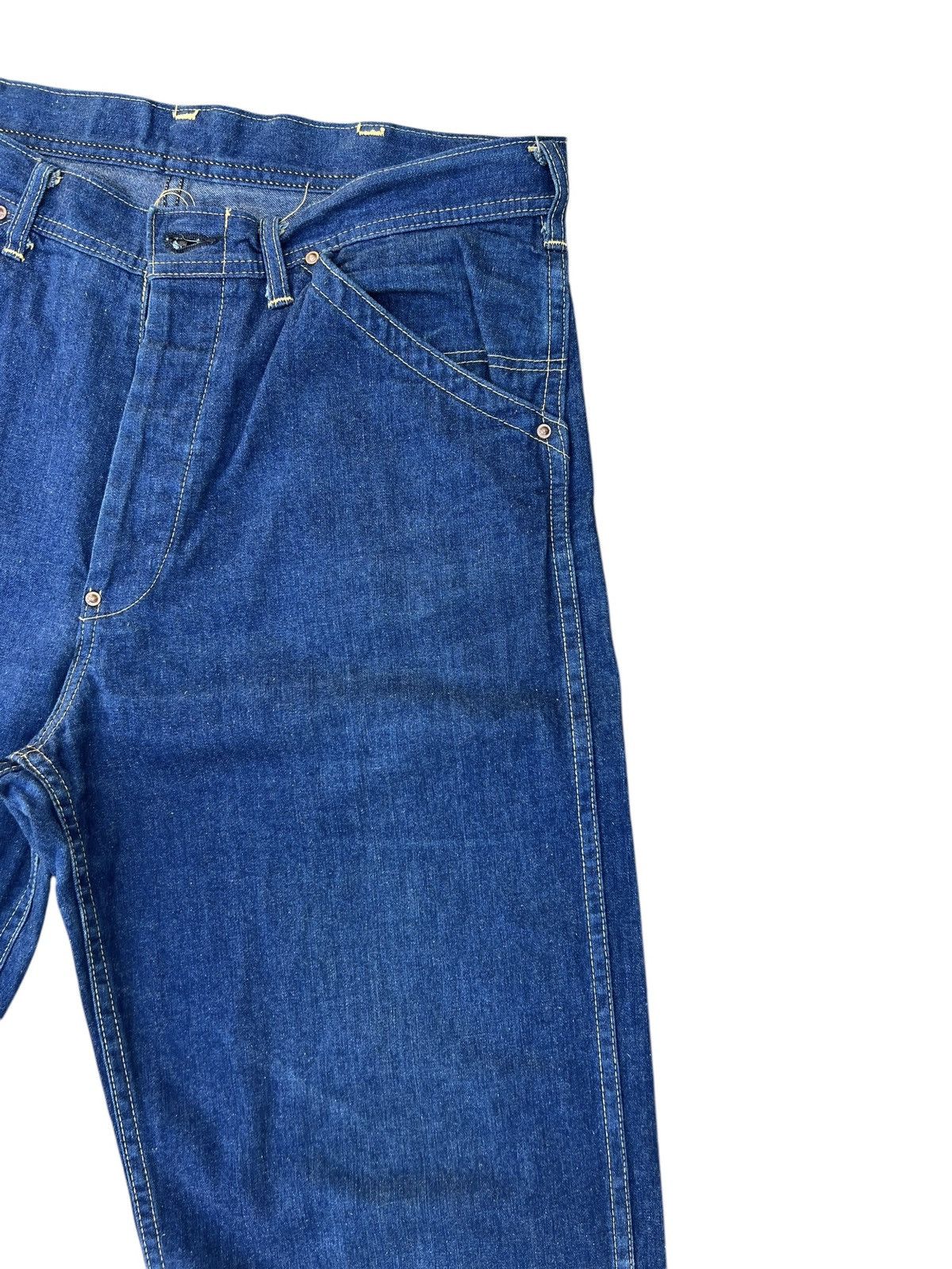 Lee Vintage 90s Lee Jelt Denim Sanforized Denim Work Jeans Size US 34 / EU 50 - 8 Thumbnail