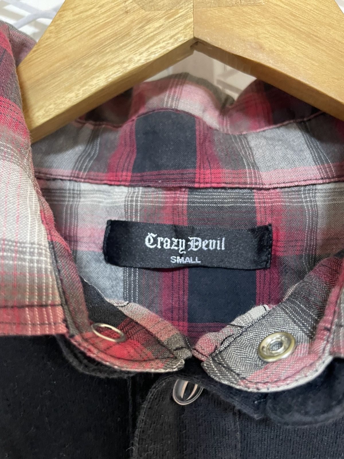 Japanese Brand CRAZY DEVIL double layer tshirt Size US S / EU 44-46 / 1 - 4 Thumbnail