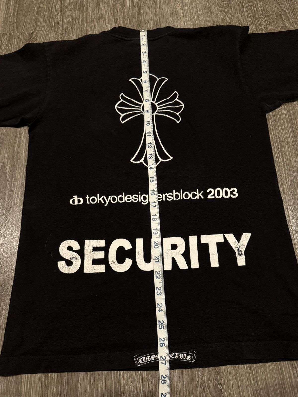 Chrome Hearts Chrome Hearts SECURITY 2003 Tokyo Designers Block Tee Size US M / EU 48-50 / 2 - 11 Thumbnail