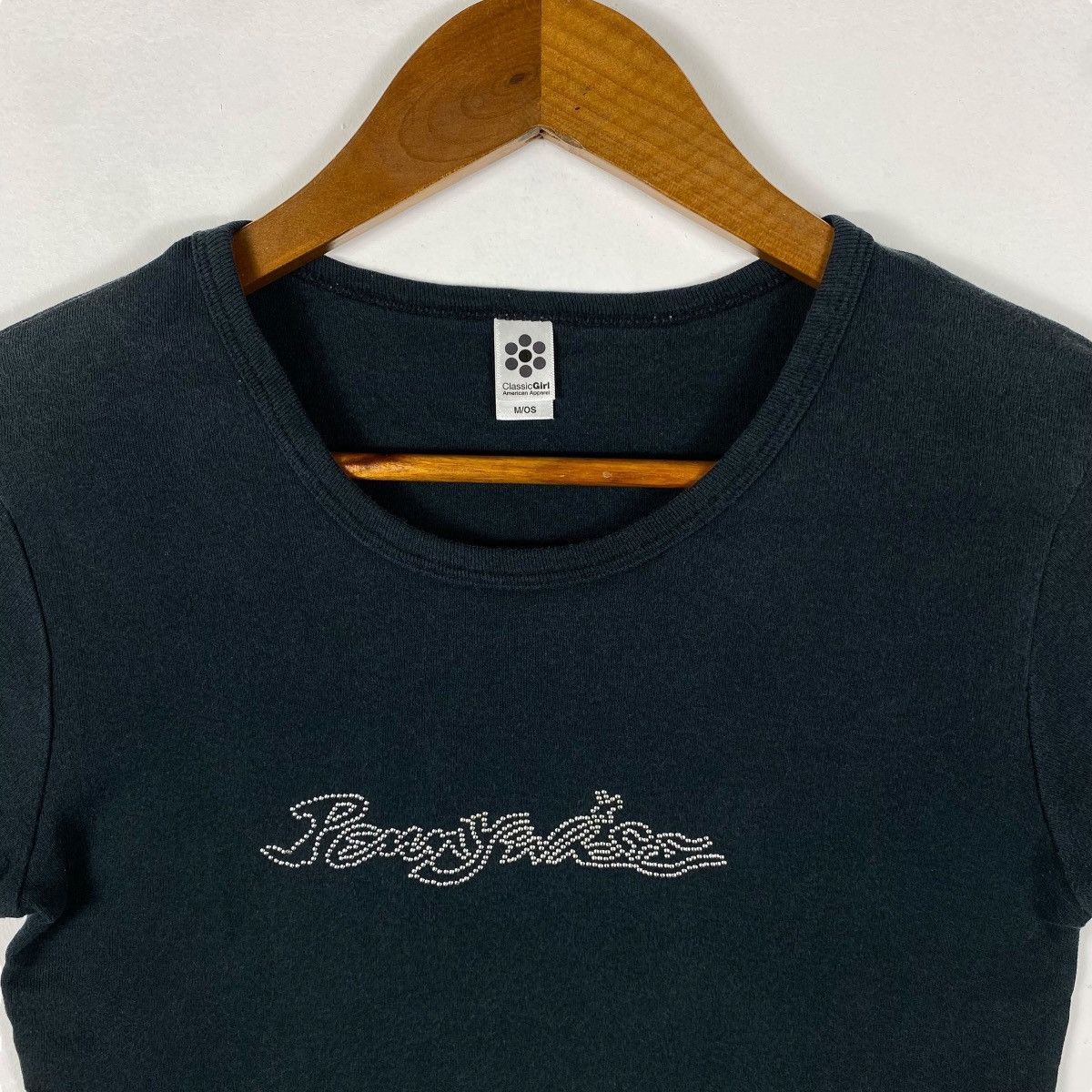 Band Tees × Vintage Vintage 00's PENNYWISE Band Swarovski Ladies Tee Shirt Size M / US 6-8 / IT 42-44 - 2 Thumbnail