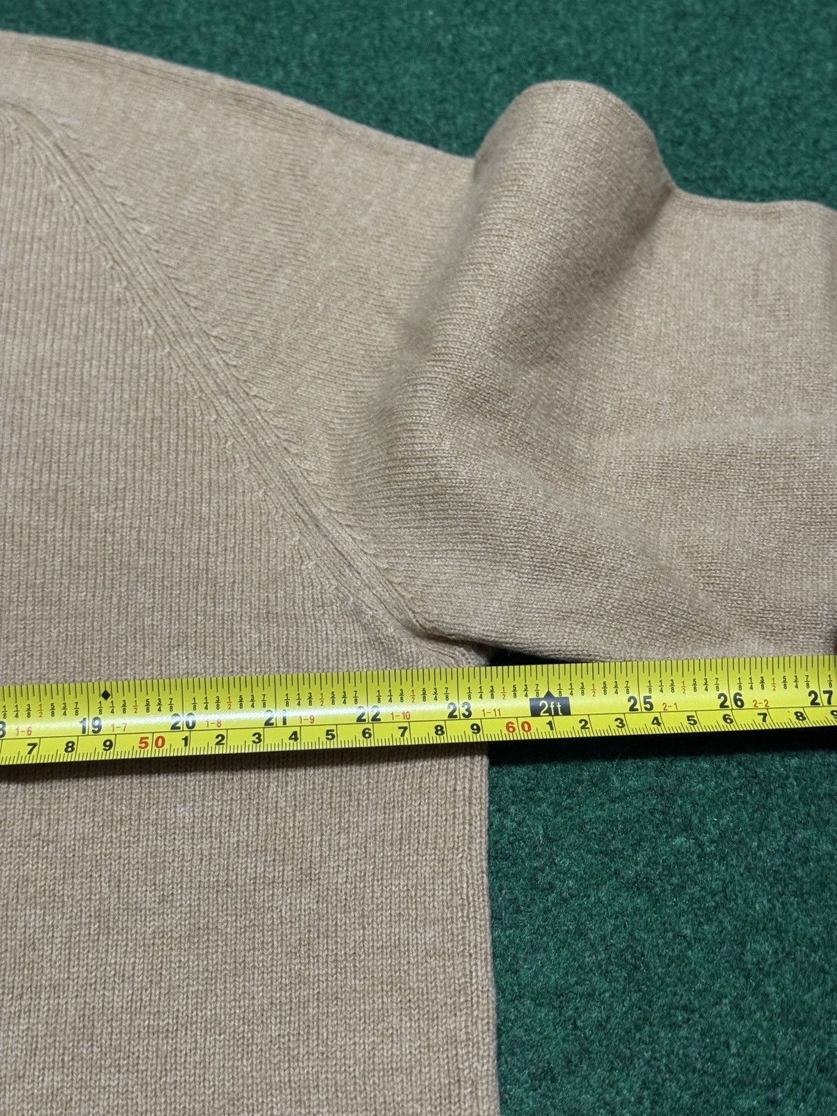Vintage Halle Bros Co Lambswool Turtleneck XL 23x28 Sweater Size US XL / EU 56 / 4 - 4 Thumbnail