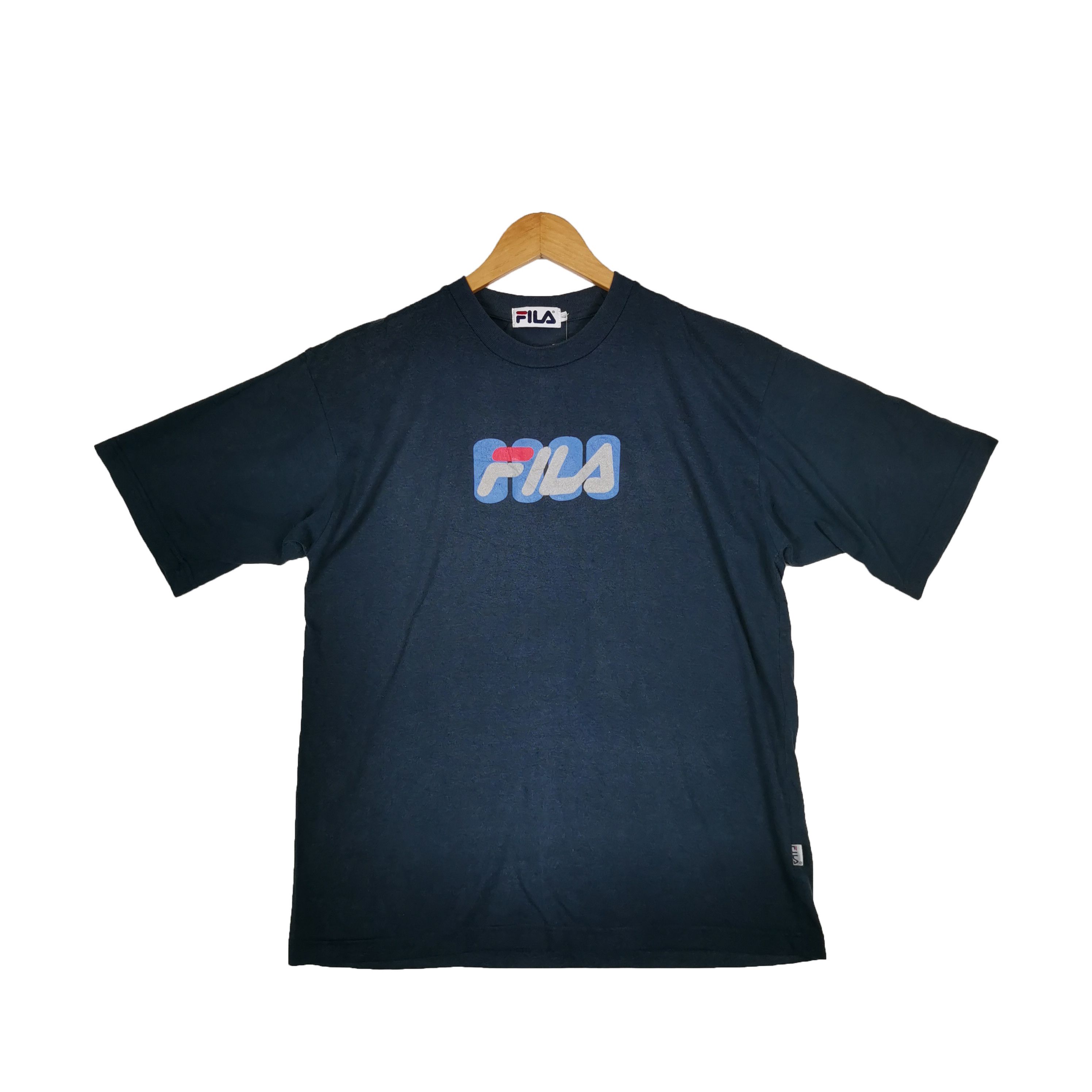 Fila Vintage Y2K FILA T-Shirt Big Logo Sportswear Crewneck Tees Size US L / EU 52-54 / 3 - 1 Thumbnail
