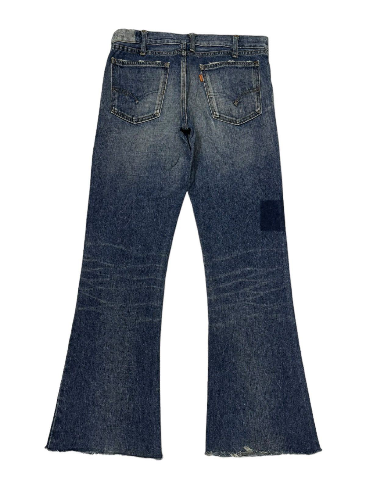 Levi's × Vintage 🔥Vintage Levis 646 Orange Tab Flare Jeans Distressed Denim Size US 32 / EU 48 - 3 Thumbnail