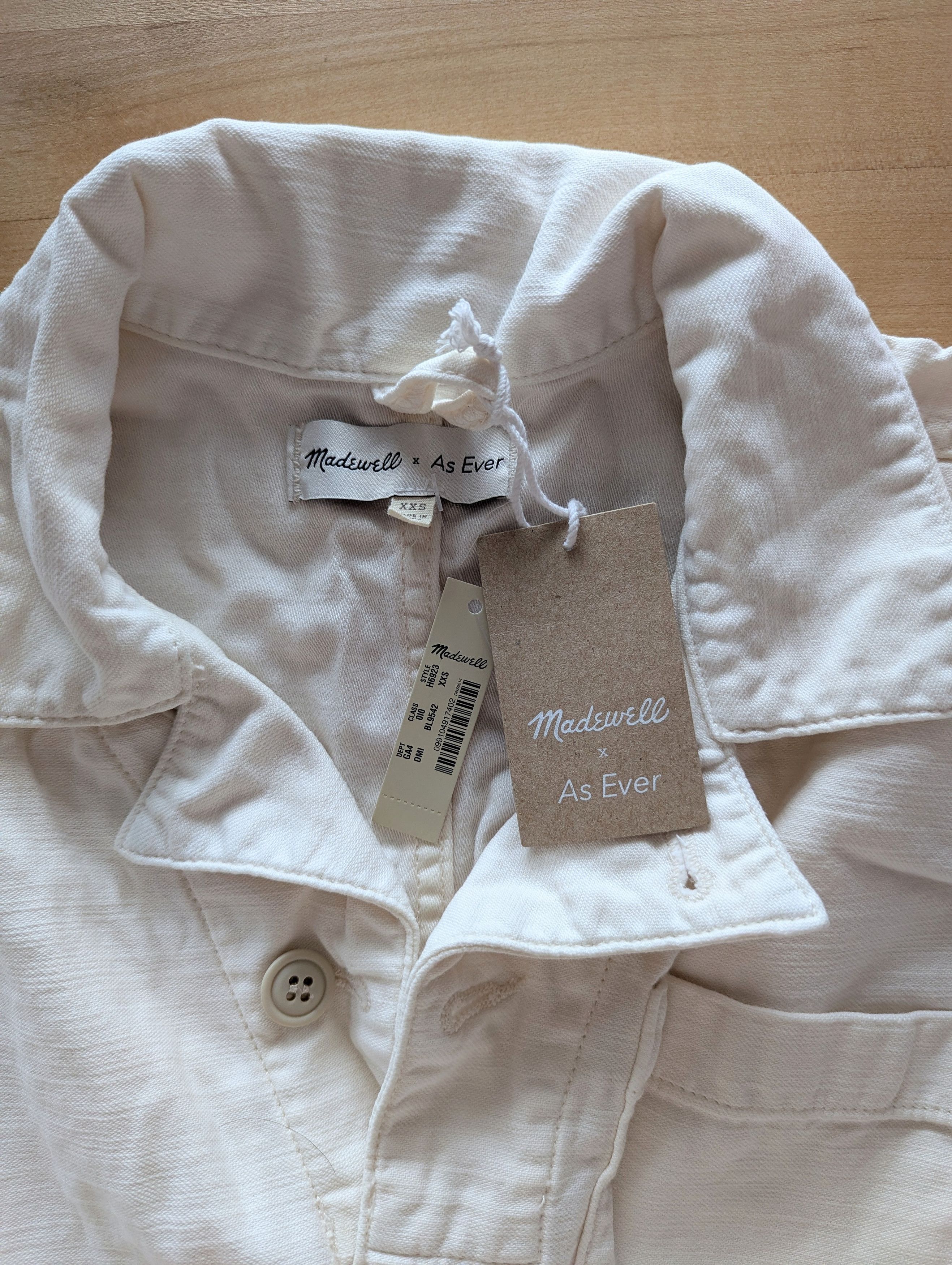 Madewell Madewell x As Ever™ Short Coveralls NWT Size 25" / US 0 / IT 36 - 8 Thumbnail