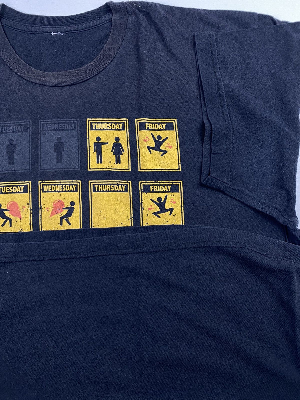 Vintage Vintage Stickman parody tshirt Size US XXL / EU 58 / 5 - 4 Thumbnail