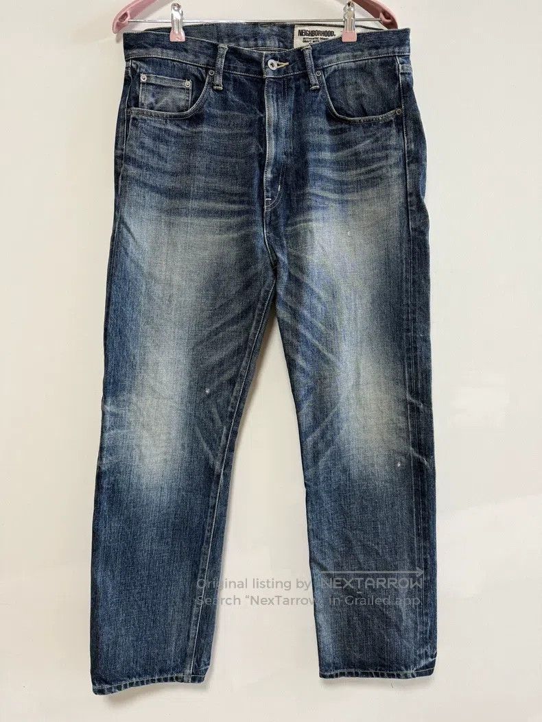 Neighborhood Neighborhood size L Basic washed denim jeans Size US 27 - 1 Thumbnail