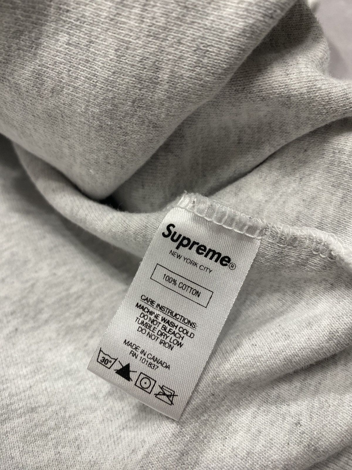 Supreme Supreme Reverse Fleece Hooded Sweatshirt (SS18) Size US L / EU 52-54 / 3 - 6 Thumbnail