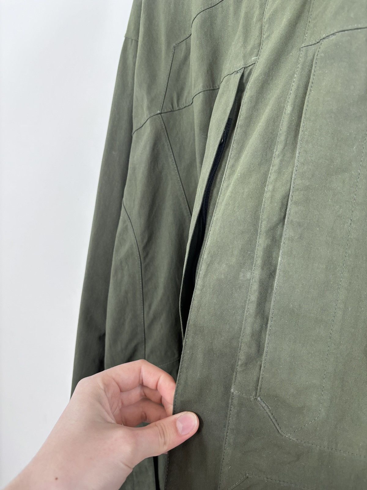 The North Face The North Face Men’s HyVent Khaki Green Hooded Jacket Size US XL / EU 56 / 4 - 10 Thumbnail