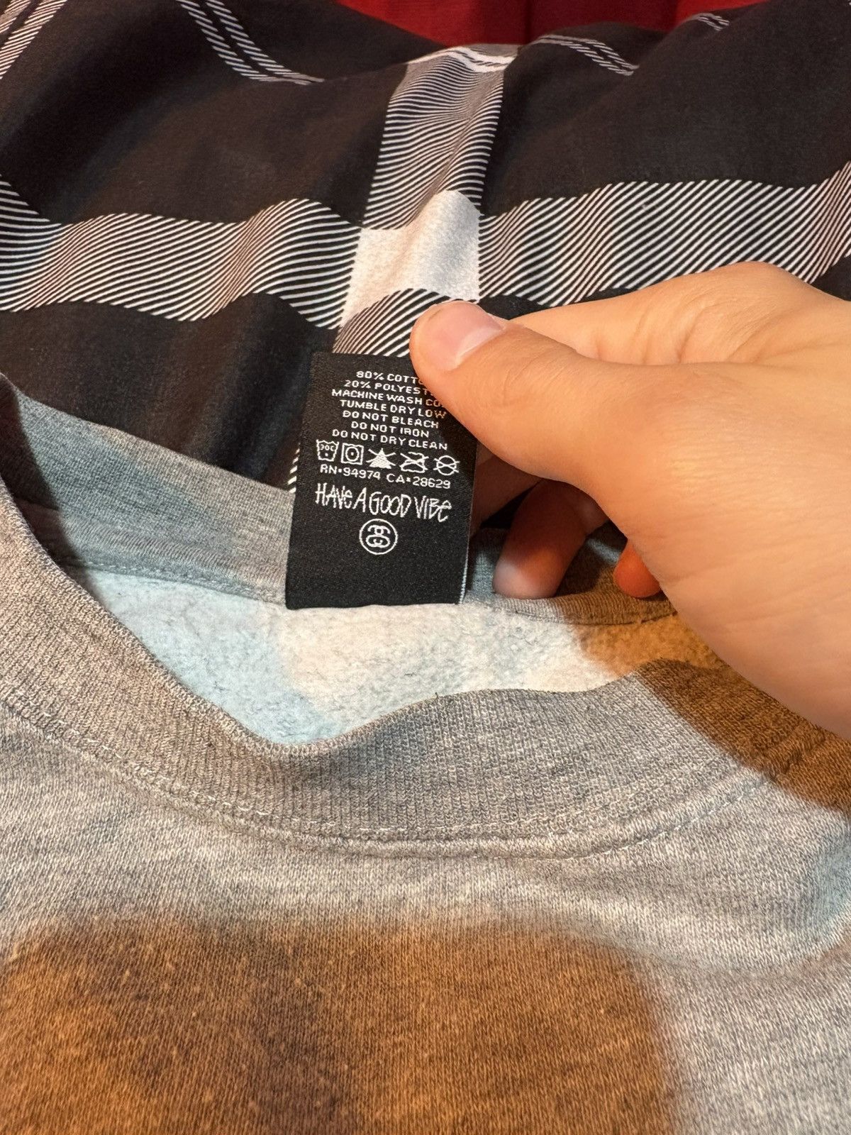 Stussy Vintage stussy sweatshirt Size US L / EU 52-54 / 3 - 3 Thumbnail