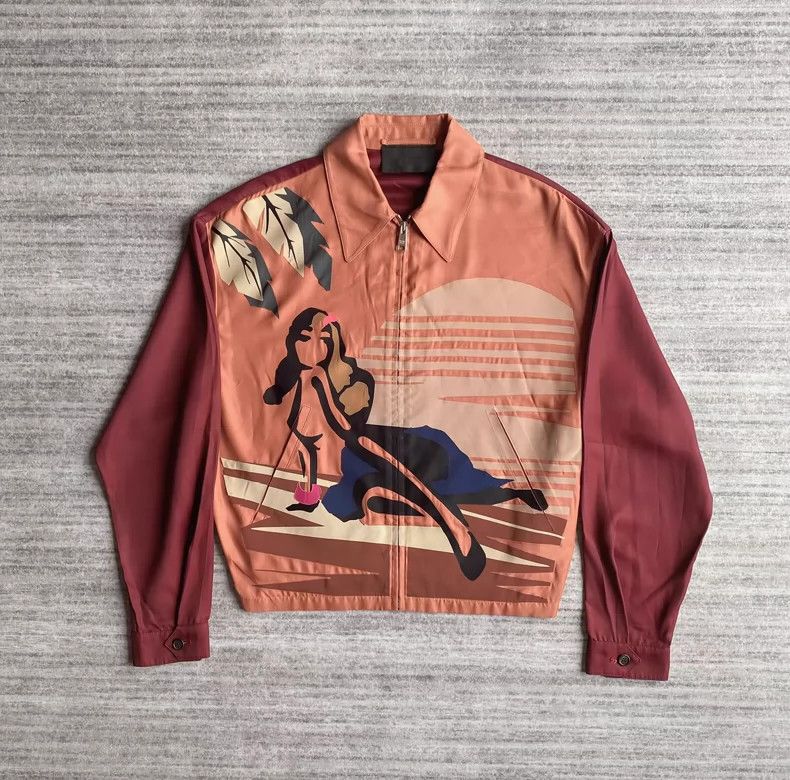 Prada Prada 14ss vacation sunset portrait dancer oil painting jac Size US XS / EU 42 / 0 - 1 Thumbnail