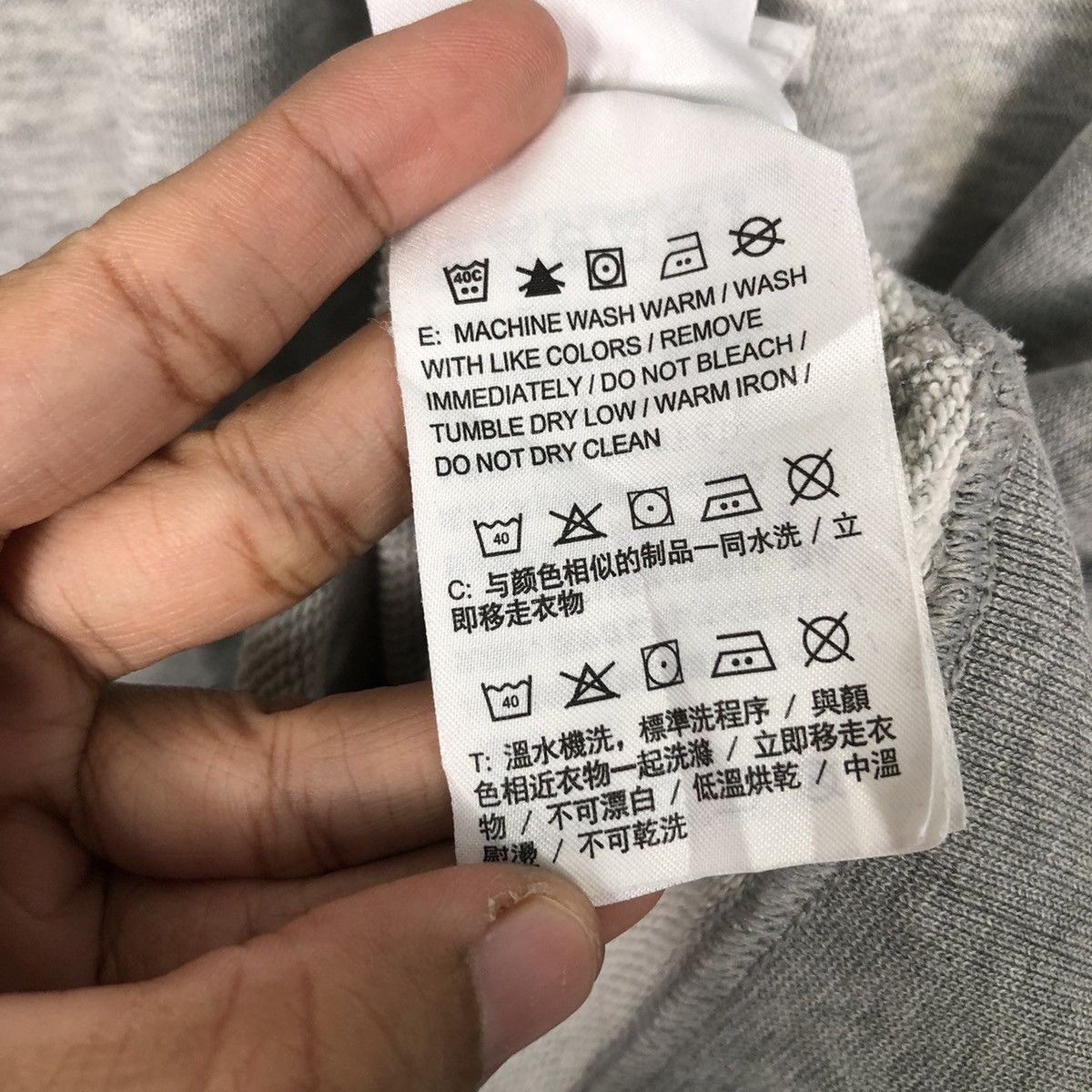 Nike 📌Rich Grey Sweatshirt Nike Small Pony Streetwear Design Size US L / EU 52-54 / 3 - 17 Thumbnail