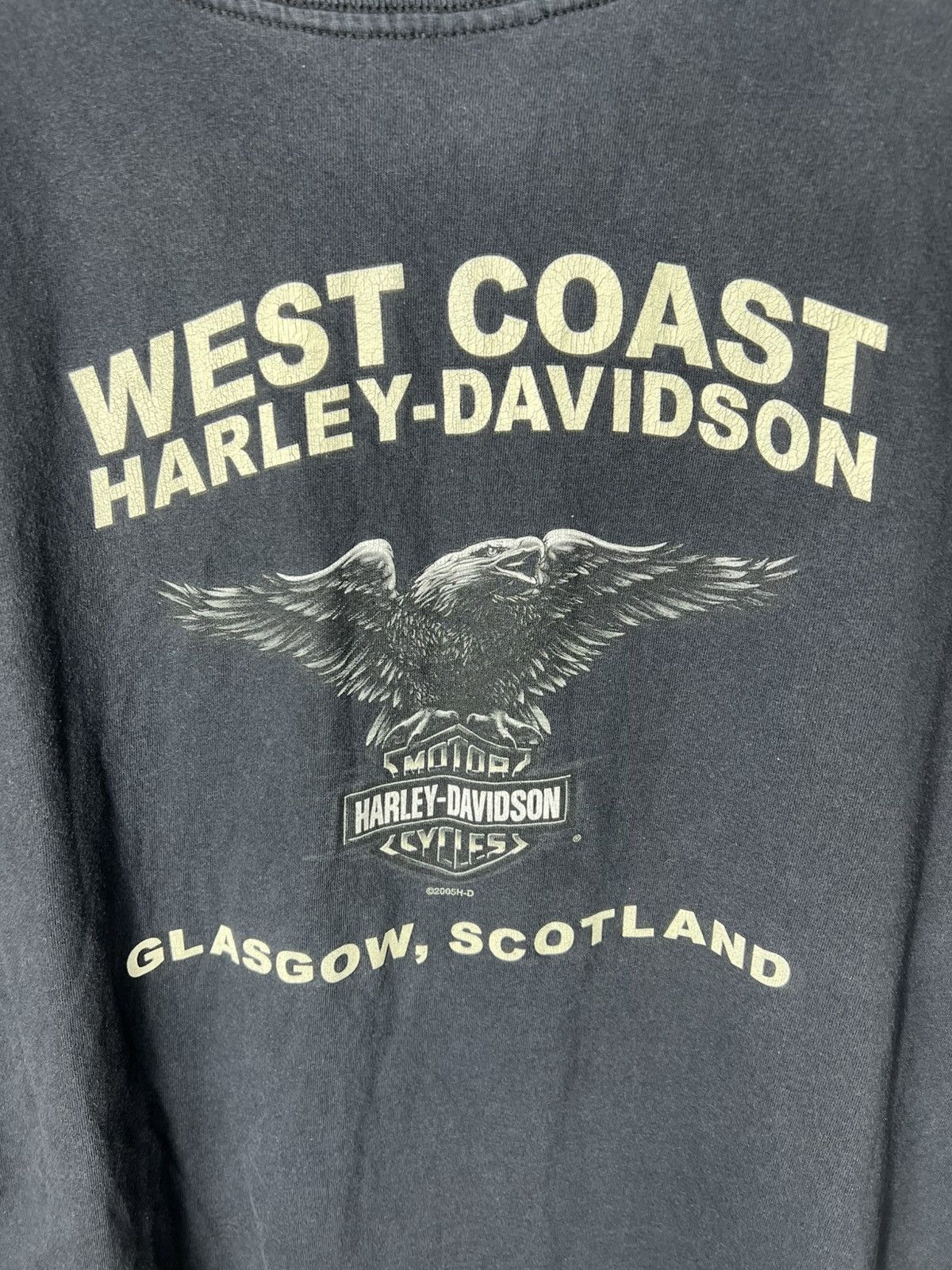 Harley Davidson Vintage streetwear Y2k Racing Harley Davidson T-shirt Size US XXL / EU 58 / 5 - 8 Thumbnail