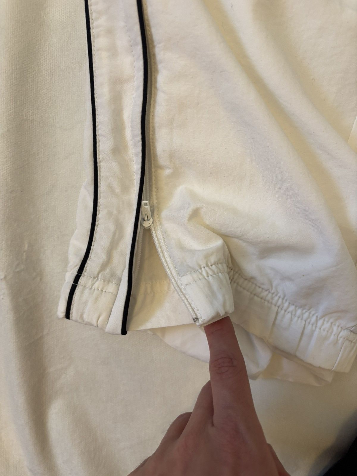 Nike Very Rare Vintage Nike Trackpants|Open Legl Y2K 2000er Style Size US 36 / EU 52 - 6 Thumbnail
