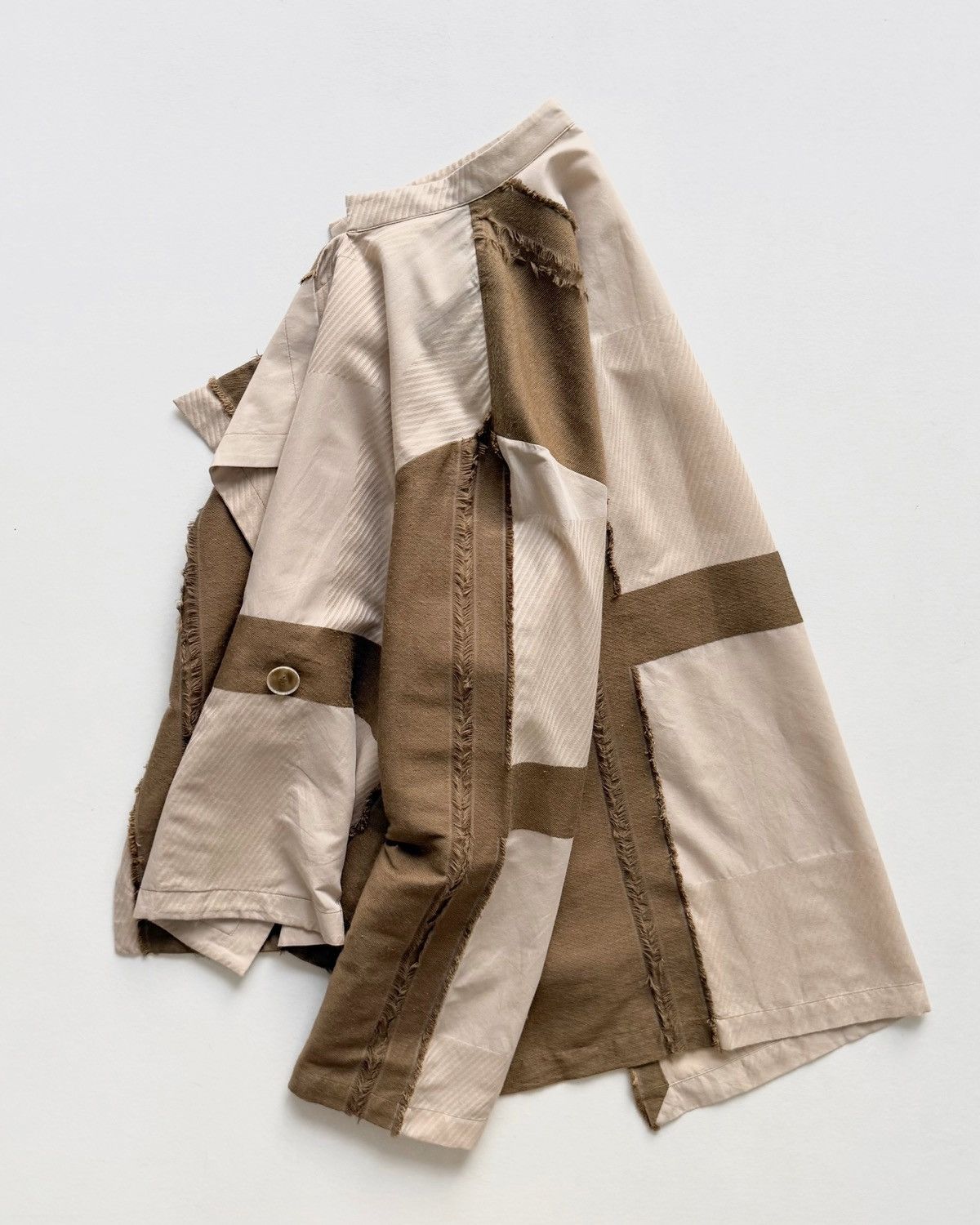 Japanese Brand KEIKO KISHI PATCHWORK JACKET SHIRT Size M / US 6-8 / IT 42-44 - 8 Thumbnail